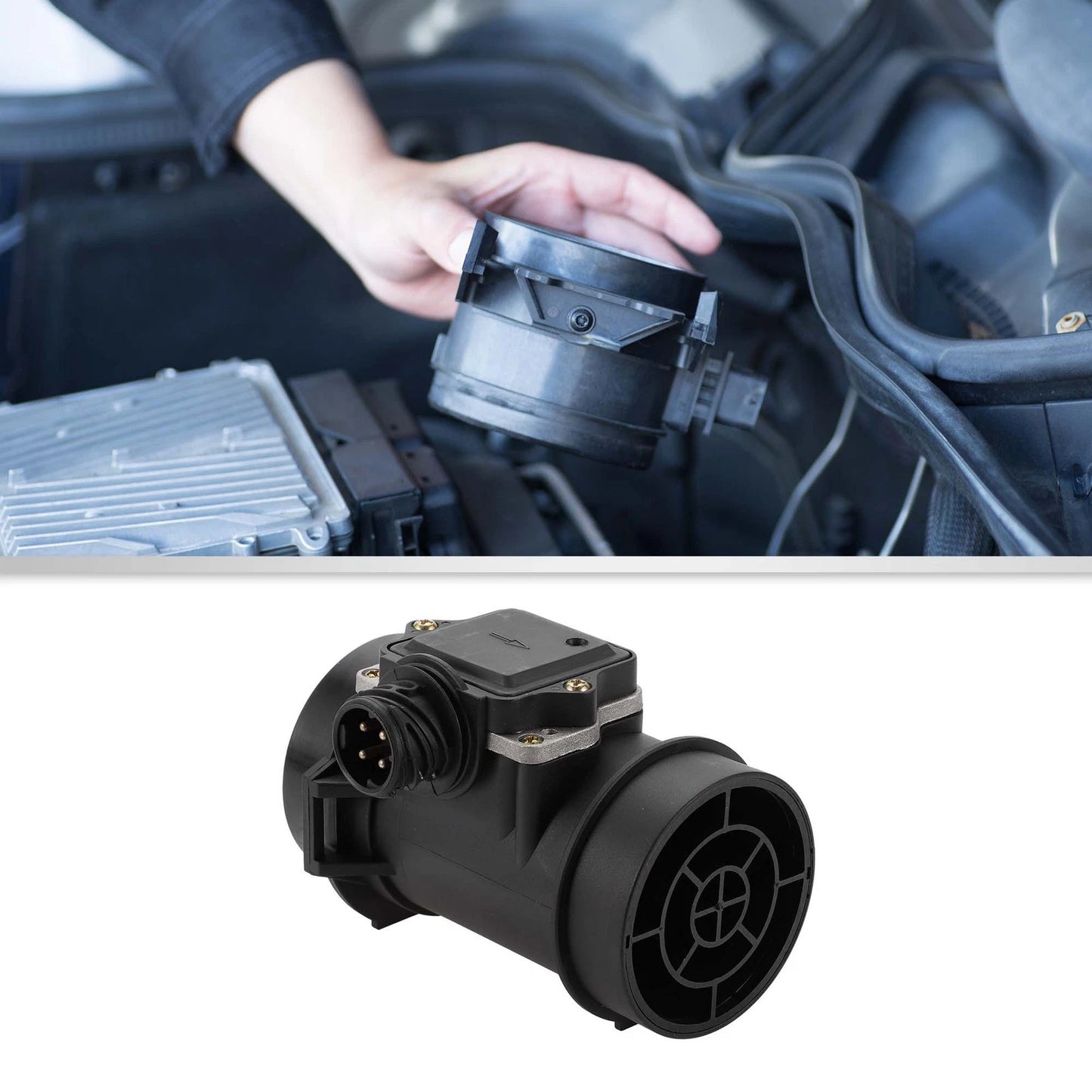 Mass Air Flow Sensor Assembly for BMW 3er E36 320i (1990–1998) No. 13621730033