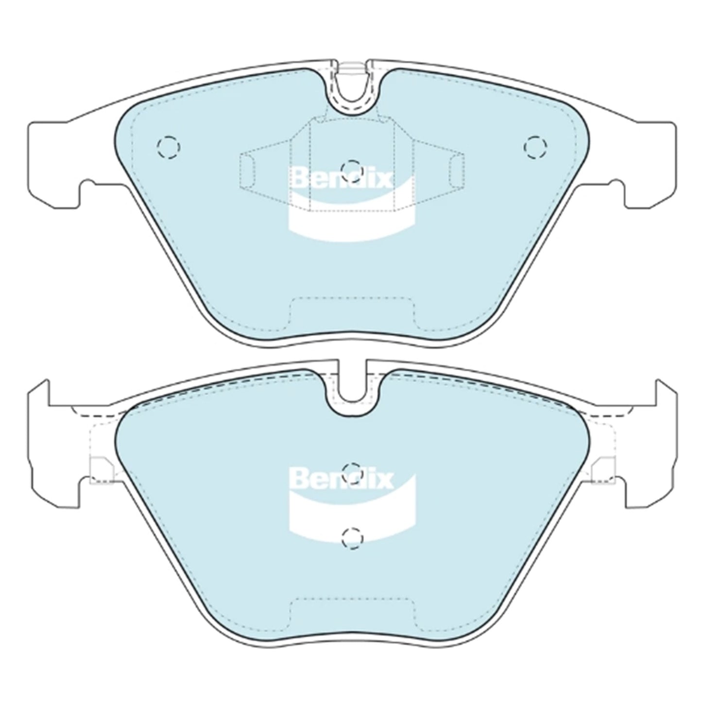 Bendix Front Disc Brake Pads for BMW 320i E90 E91 (2006–2013) 312mm Vented