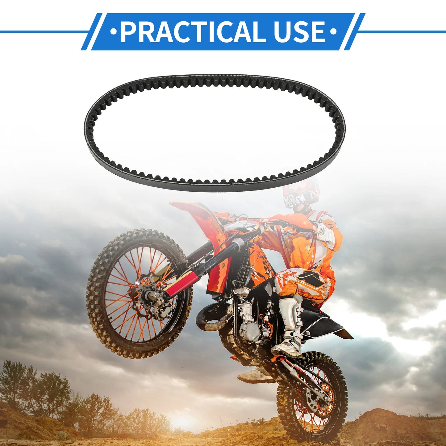 Drive Belt for Yamaha Cv50 Jog (2001–2002)
