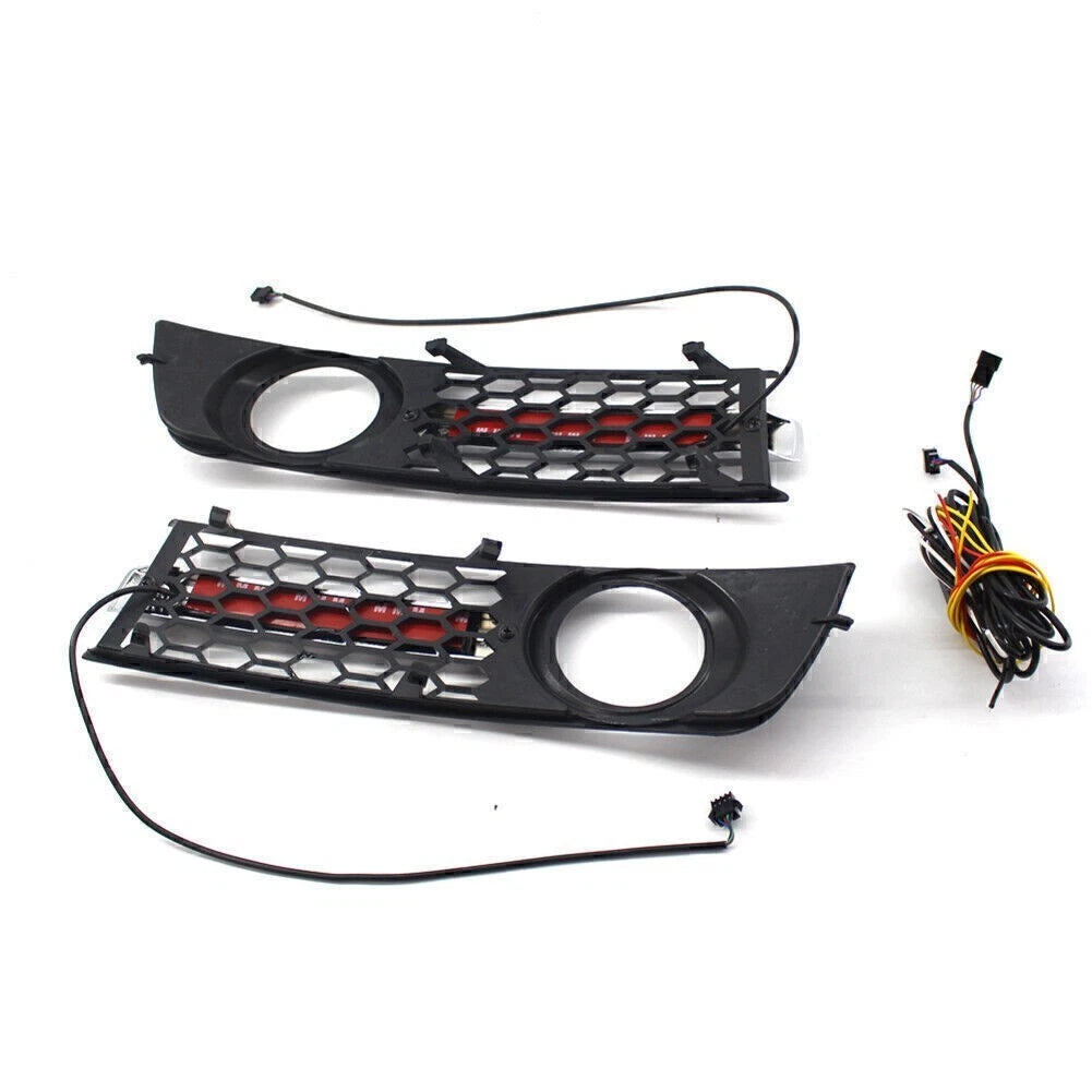 Left Front Bumper Fog Light Grille for Audi Q5 SQ5 (2018–2022)