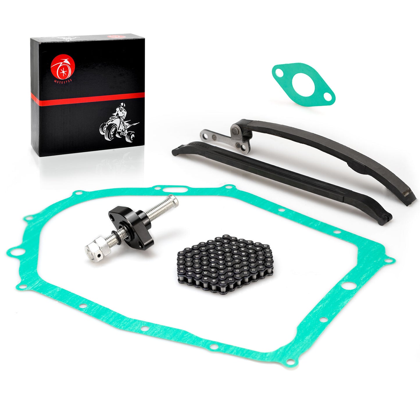 Timing Chain Guide Tensioner Gasket Kit for Warrior Raptor Big Bear 350 (1990–2006)