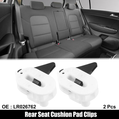 2 Pack Rear Seat Cushion Pad Clips for Land Rover Range Rover Evoque (2012–2021)