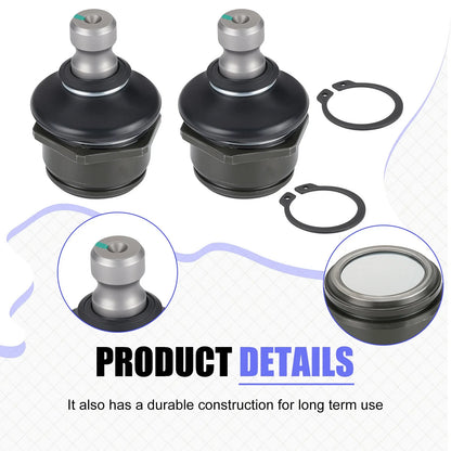 2 x Front Lower Ball Joint for Kawasaki Prairie 300