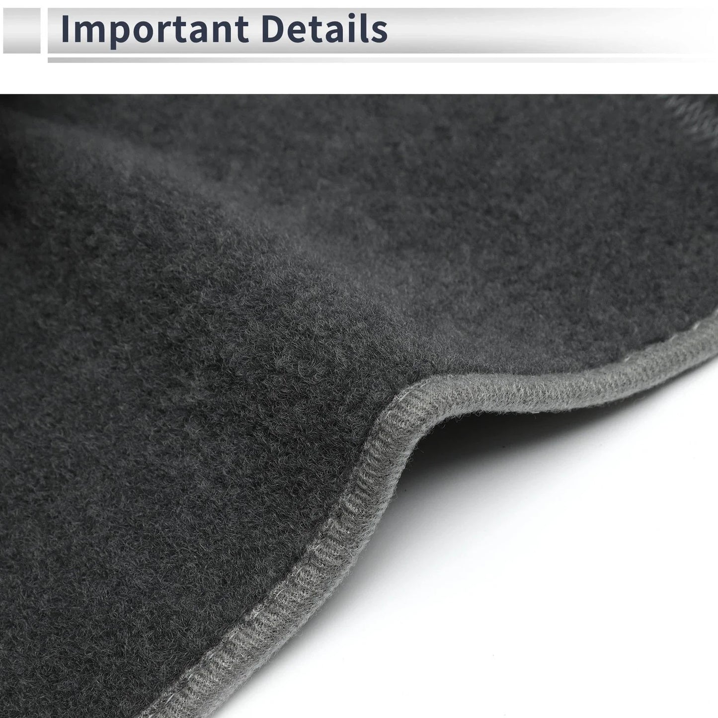 Dashboard Dash Cover Mat for BMW Mini Cooper Gray (2014-2024)