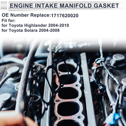 Upper Engine Intake Manifold Gasket for Toyota Highlander (2004–2010) No. 17176-20020