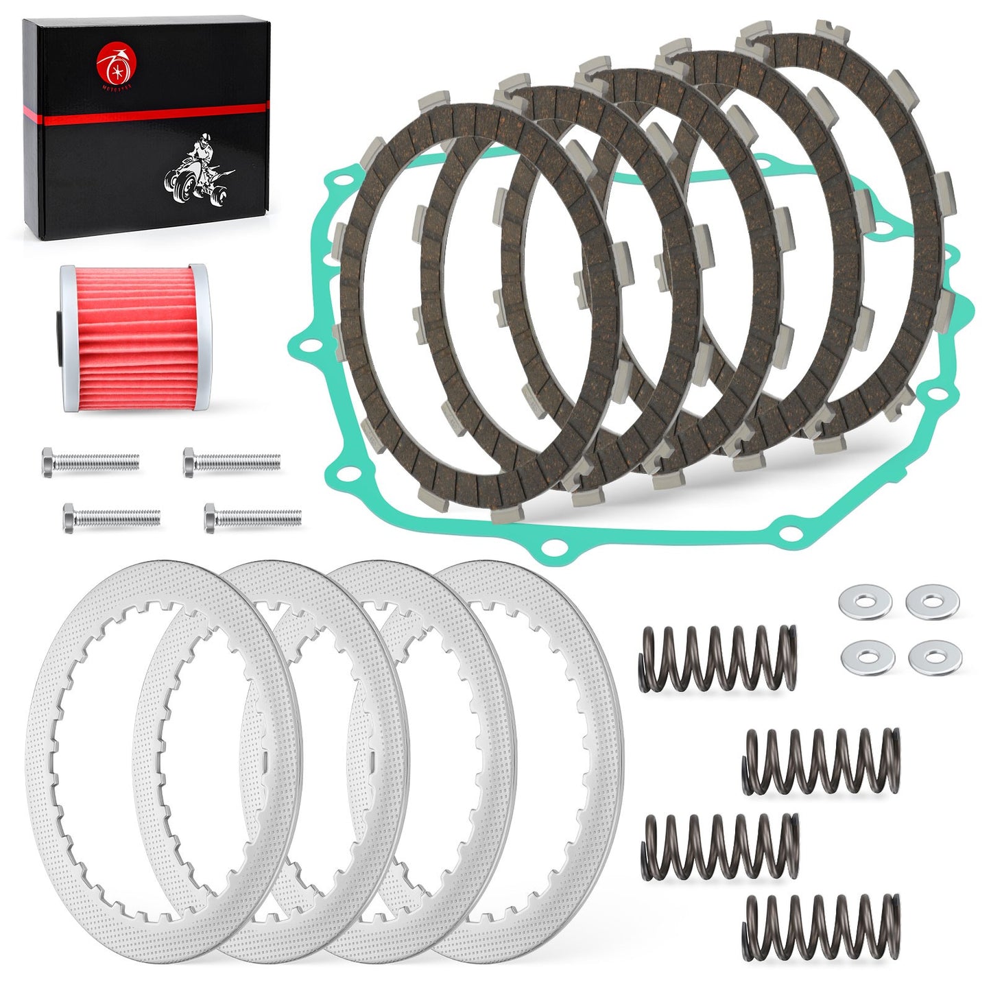 Clutch Kit Springs with Gasket for Kawasaki Ninja 250R (2008–2012)