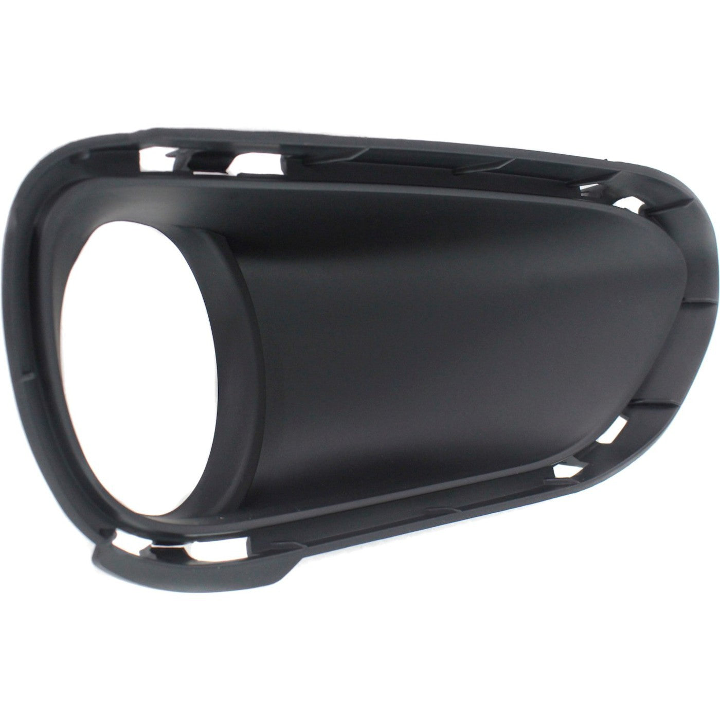 2X Fog Light Trim Set for Porsche Cayenne (2011–2014) Textured Black