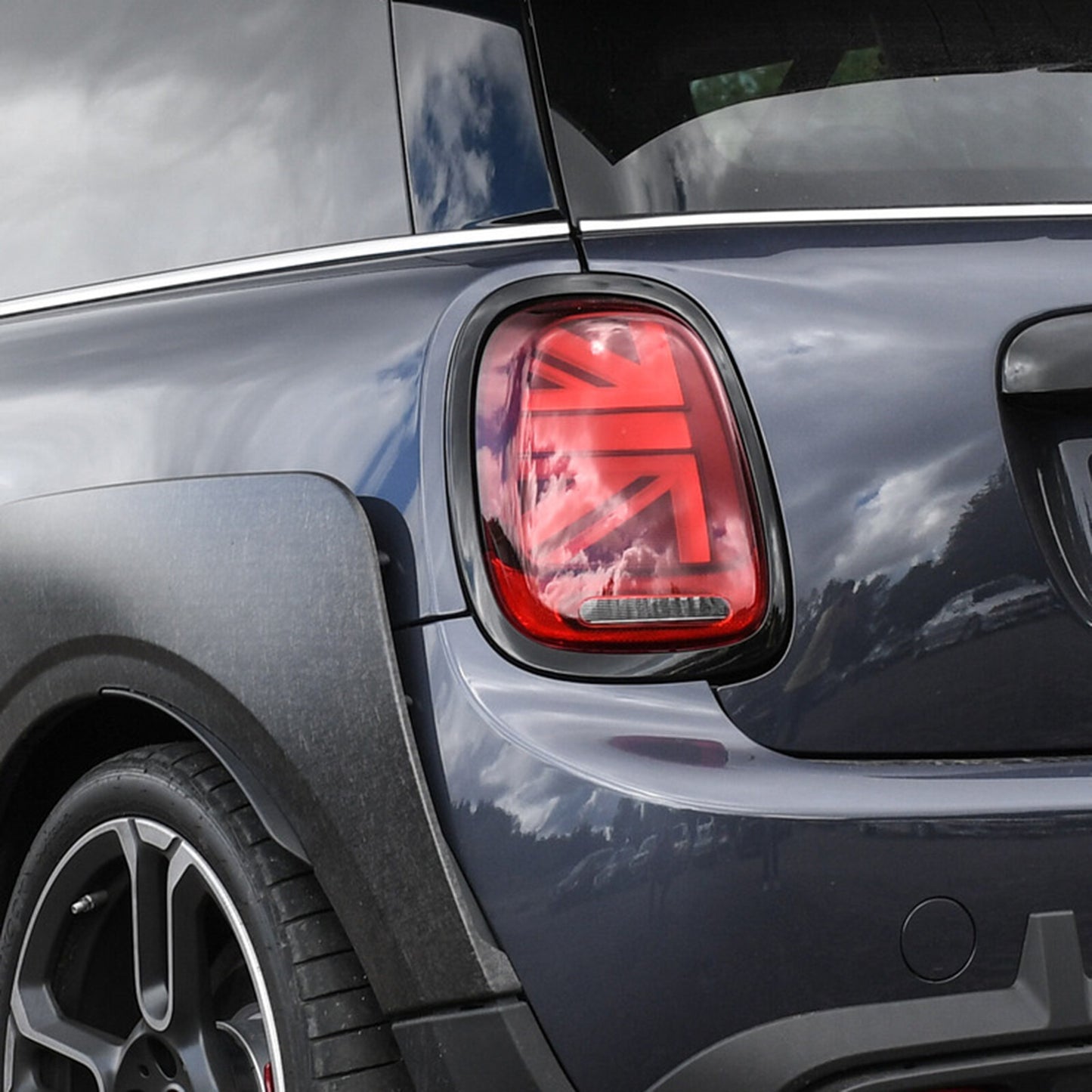 Gloss Black Tail Light Trim Ring for Mini Cooper S F55 F56 F57 (2013–2019)
