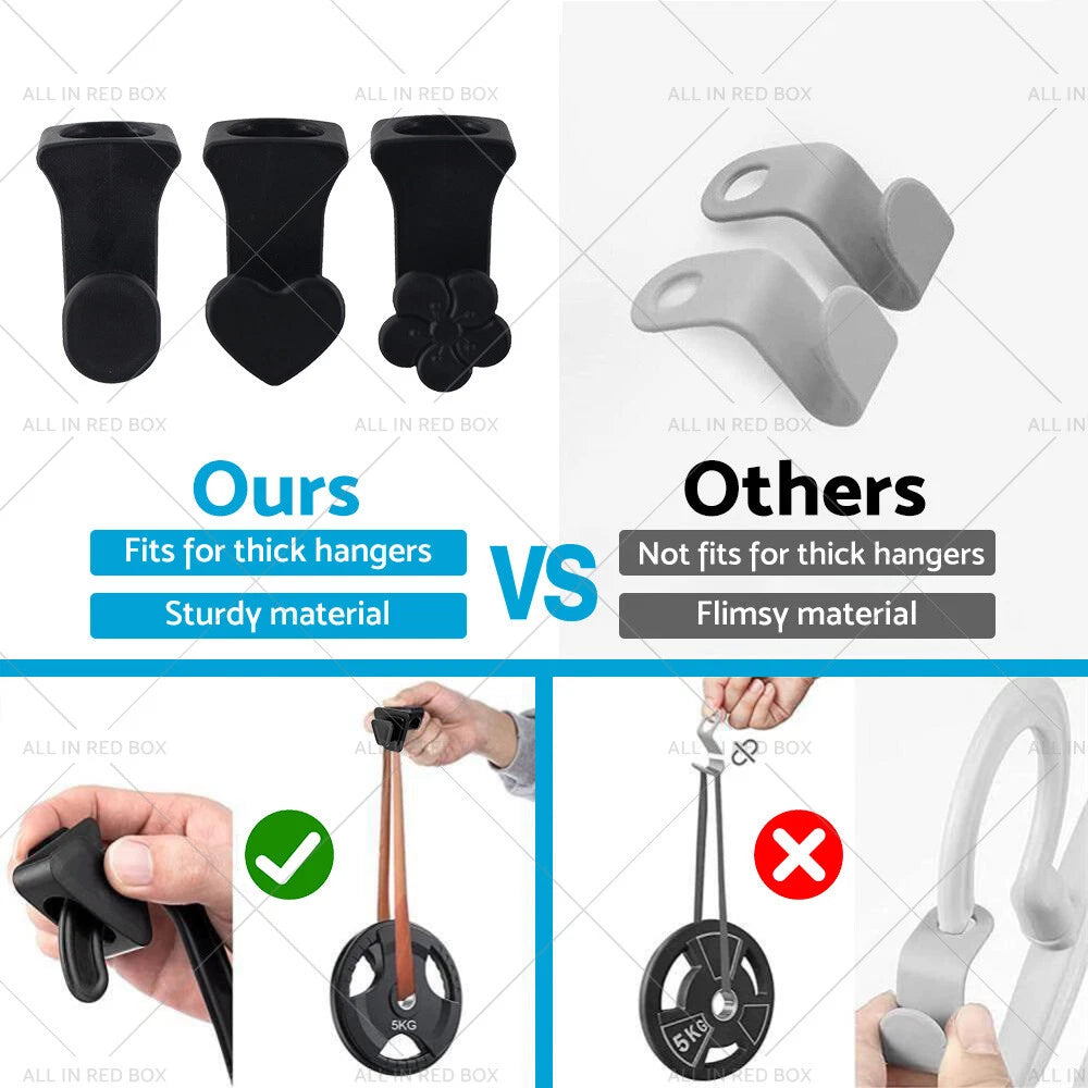 30PCS Closet Organizer Hanger Connectors for Space Saving