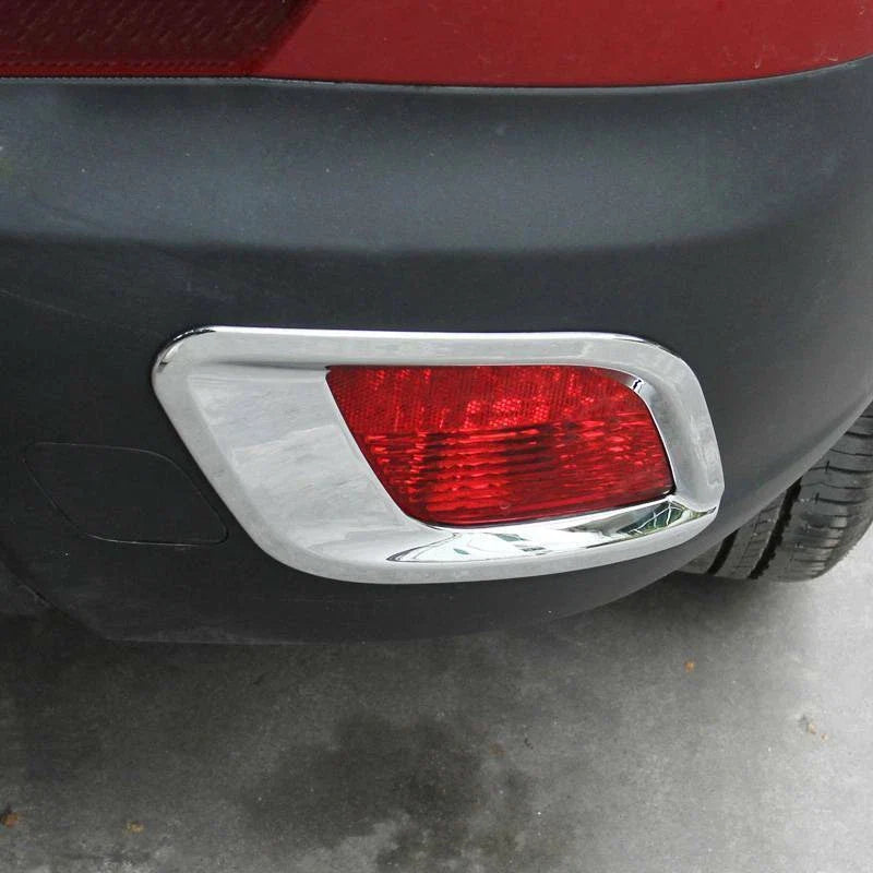 2 x Chrome Rear Fog Light Lamp Trim Cover Decor for Buick Encore (2012–2016)