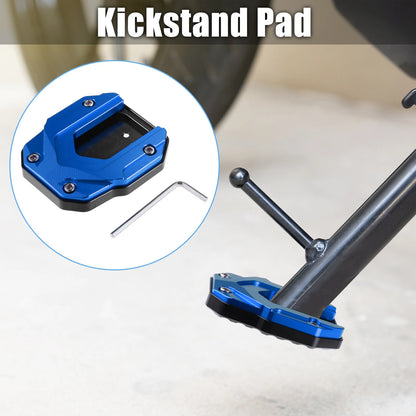 Set of 1 Aluminum Alloy Kickstand Plate Pad for BMW (Motorcycle)