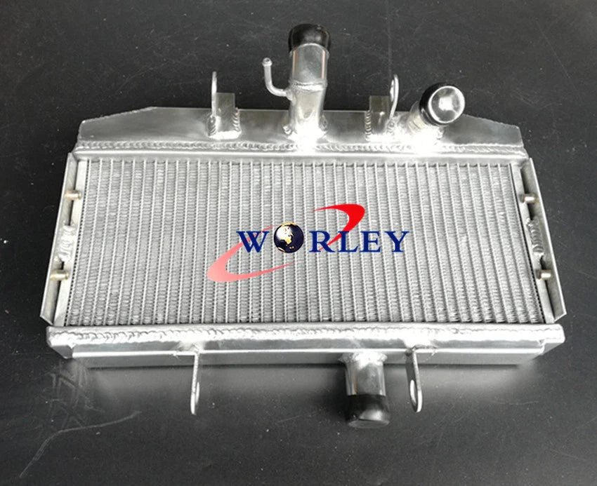 Aluminum Radiator + Black Hose for Suzuki GT750 (1972-1977)