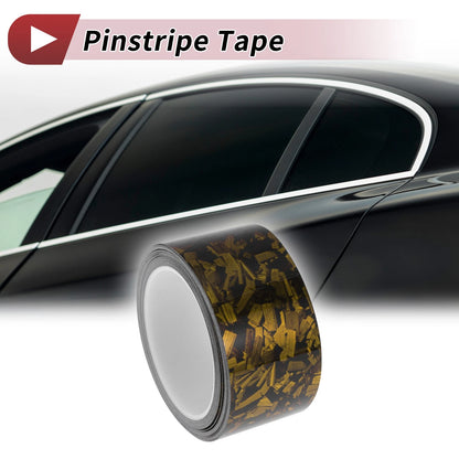 Pinstripe Tape 30mmx8.5m for Car Motorcycle Boat Gold Tone