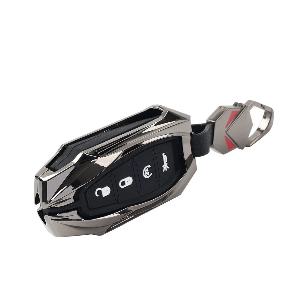 Black 4BTN Key Fob Cover for Dodge Ram 1500 (2019-2024)