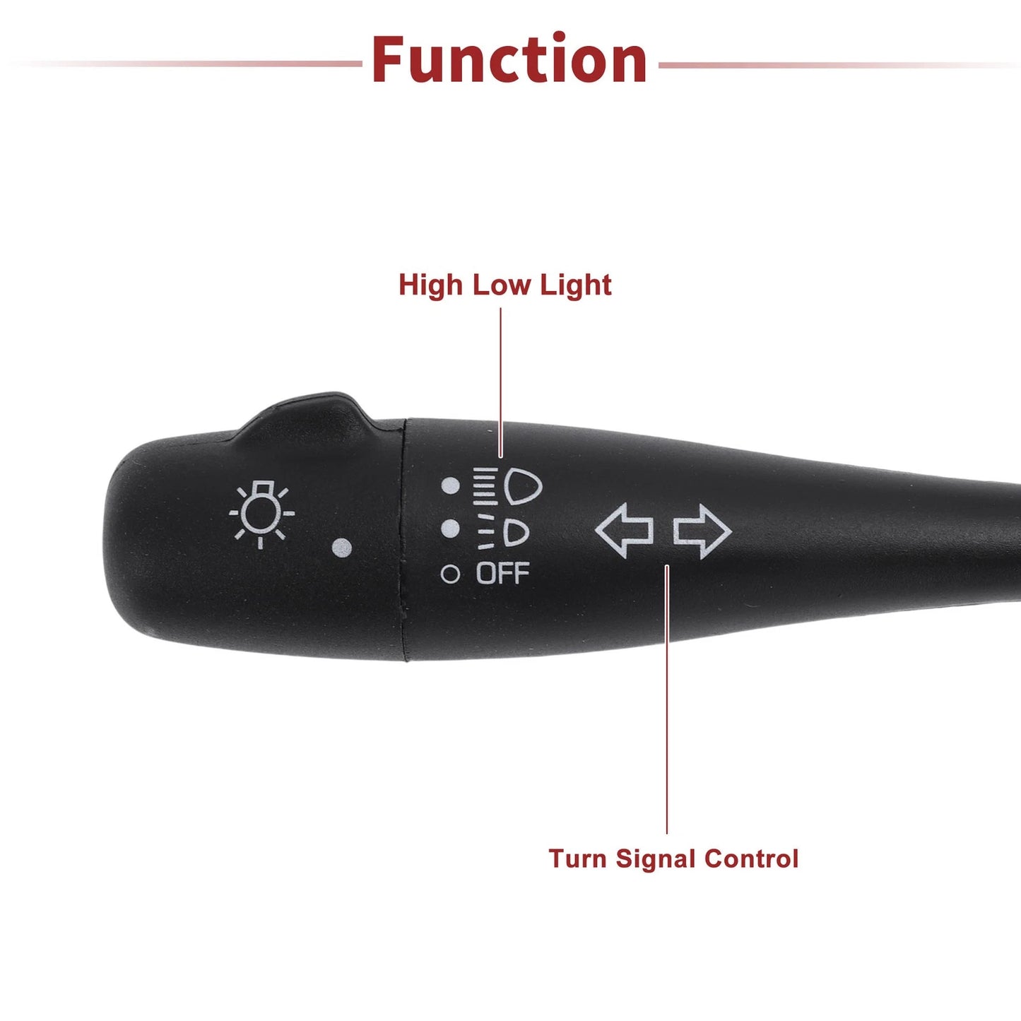 Turn Signal Switch for Nissan Sentra (1990–1994) 25540-65Y00, 2554065Y00