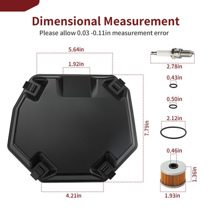 Air Box Lid Cover Cap & Seal for Honda Fourtrax 300 TRX300 (1988–2000)