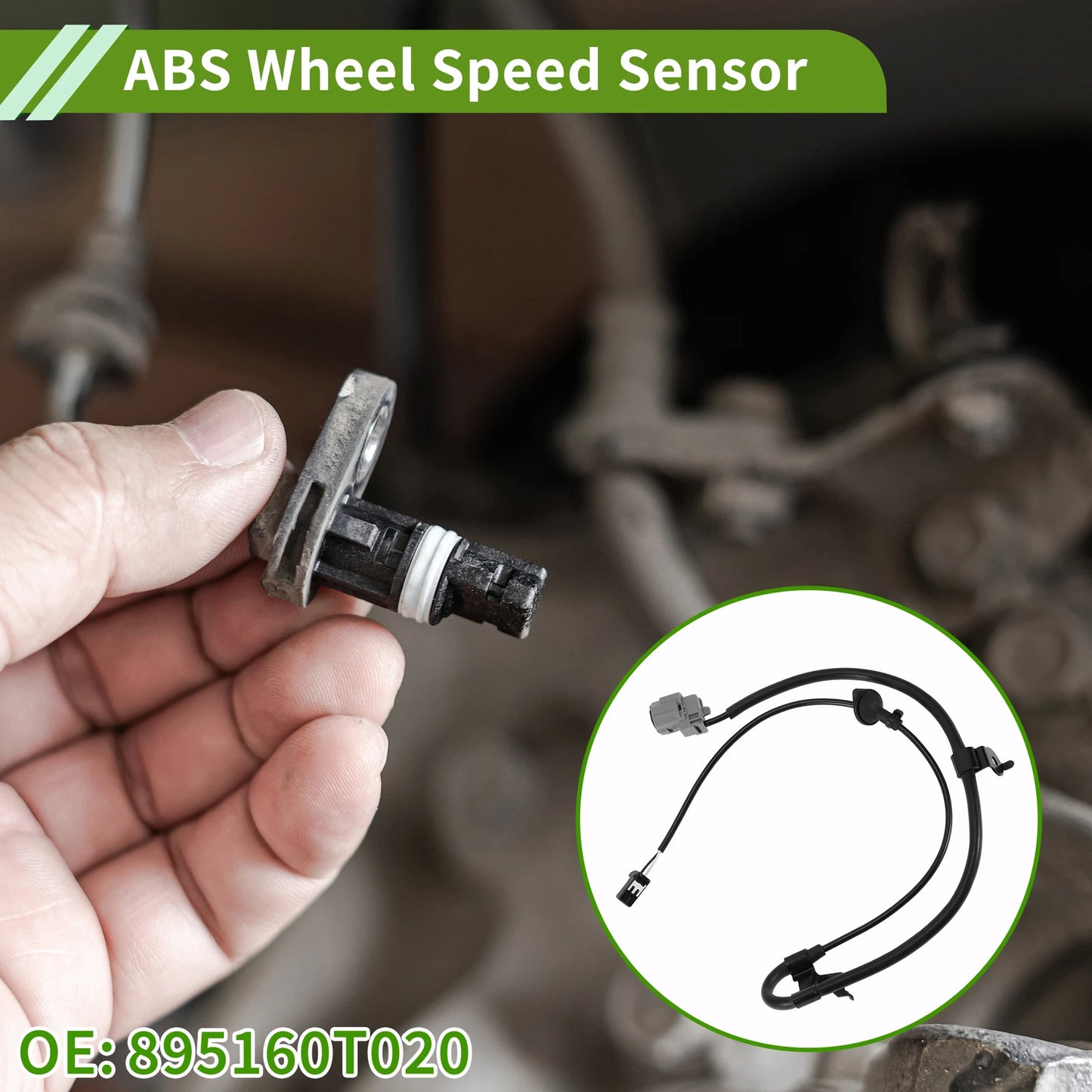 ABS Wheel Speed Sensor No. 895160T020 for Toyota Venza (2009–2015)