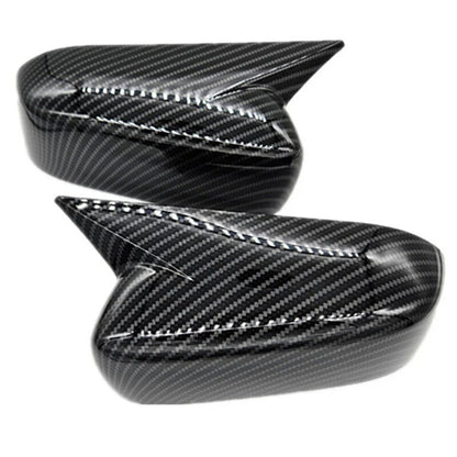Carbon Fiber Black Side Mirror Covers for Honda Accord (2003-2007)