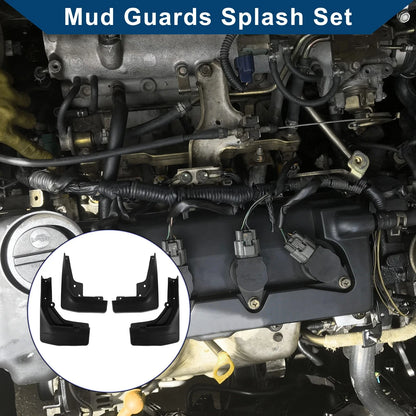 Mud Flaps Splash Guards for Mercedes-Benz GLC Coupe (2017-2019)