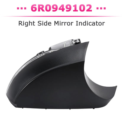 Left Side Mirror Indicator Light for VW Polo MK5 6C (2009–2018) 6R0949101