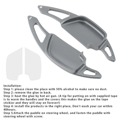 Shift Pallets for Kia Ceed SW (2012–2023) Aluminum Red