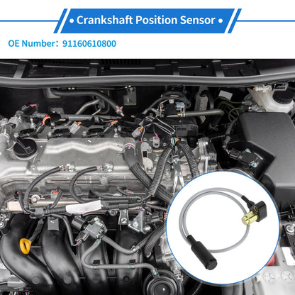 Crankshaft Position Sensor for Porsche 928 911 944 (No. 91160610800)
