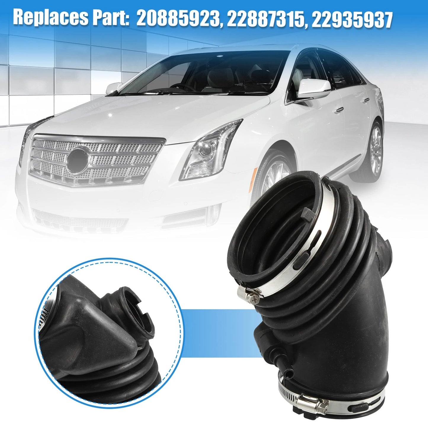 Air Cleaner Intake Hose Replaces 22935937 for Cadillac XTS, Chevrolet Impala (2013–2019)
