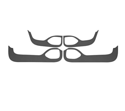 Leather Interior Door Anti-Kick Panel Trim 4pc for Volvo S60 (2019–2023)
