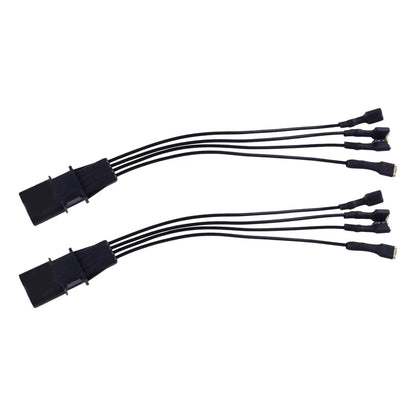 2 x 4-Pin Exterior Mirror Heater Function Plug Cable for BMW E90 F10 X5 X6