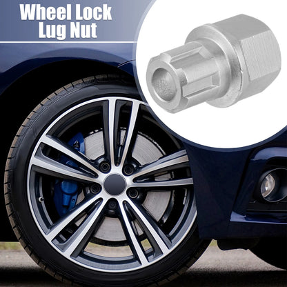 Anti Theft Wheel Lock Key Lug Nut Screw Removal for VW Audi (51/6PT)