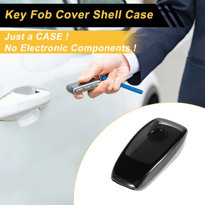 Black TPU Car Key Case for Mercedes Benz E Class (2017) 3 Buttons