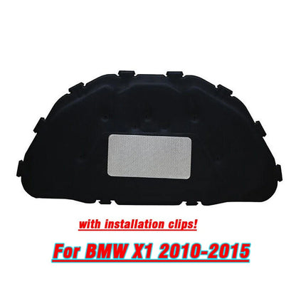 Cotton Hood Engine Sound Insulation Pad Heat Shield for BMW X1 E84 (2010–2015)