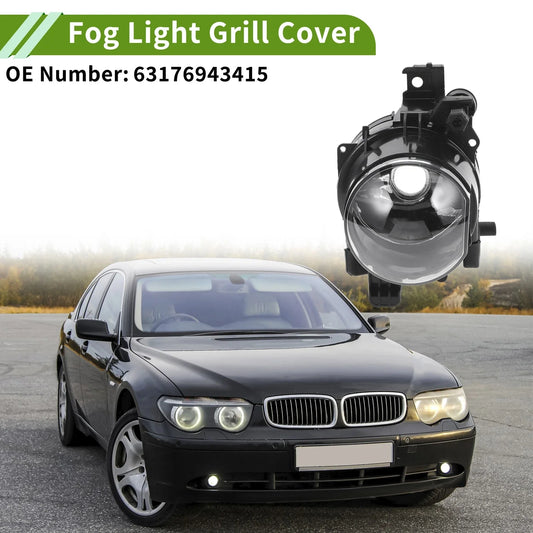 1 Pc Fog Light Grill for BMW 7 Series (2002-2008)
