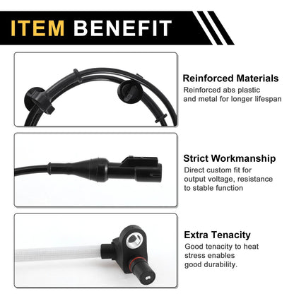 ABS Wheel Speed Sensor No. 19236251, 1F0043701 for Ford Ranger (2000–2009)