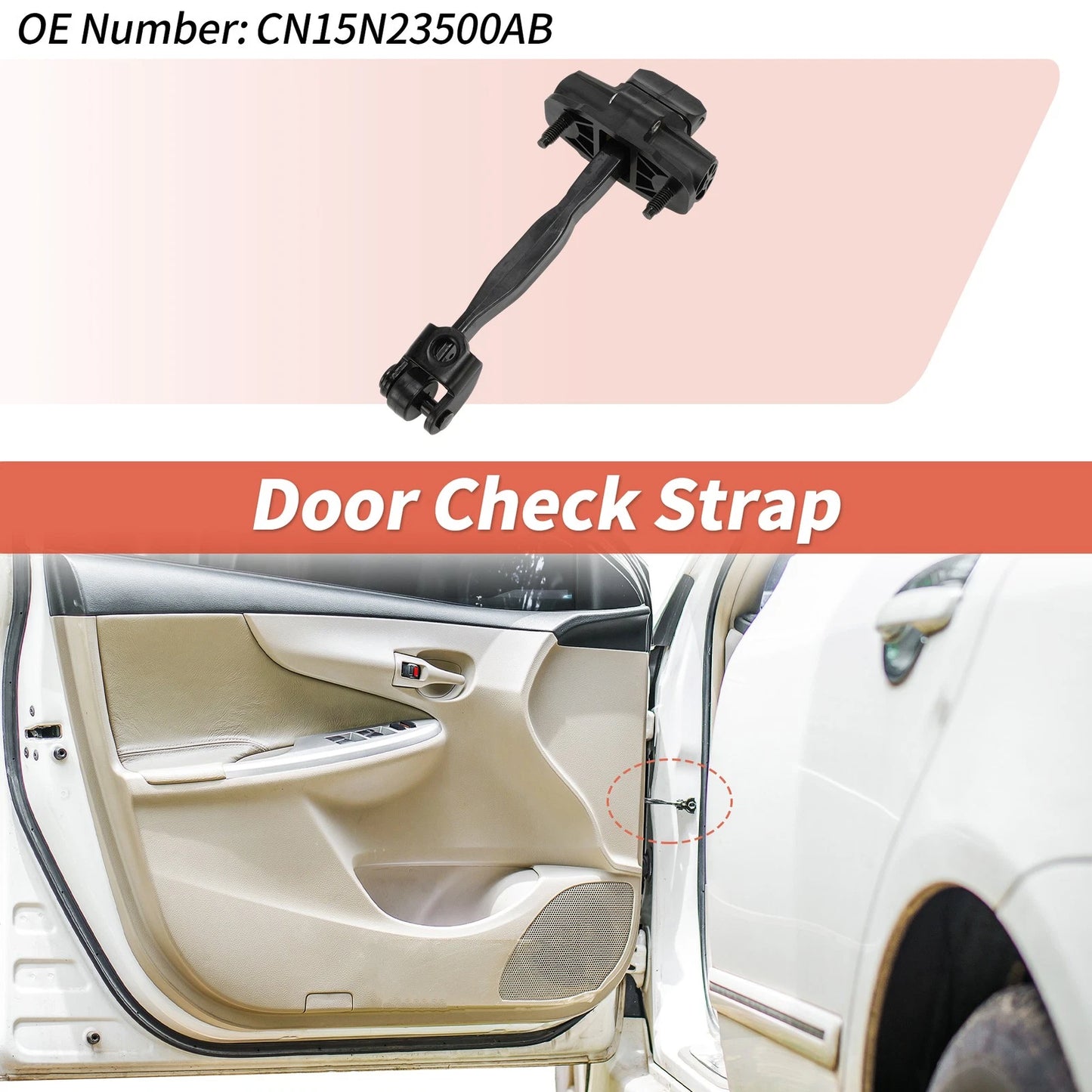 Door Check Strap for Ford EcoSport (2012–2015) No.CN15N23500AB