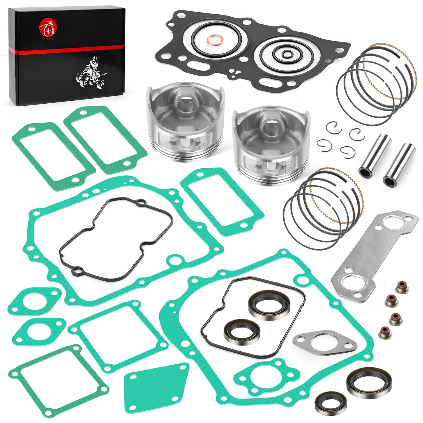 Piston Ring Rebuild Kit for EZGO Golf Cart (1996–2008)