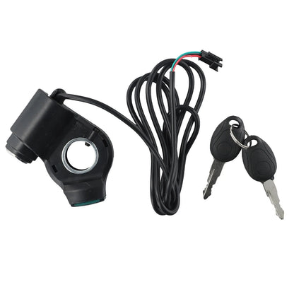 Ignition Lock System for Electric Scooter Keys & Cylinder
