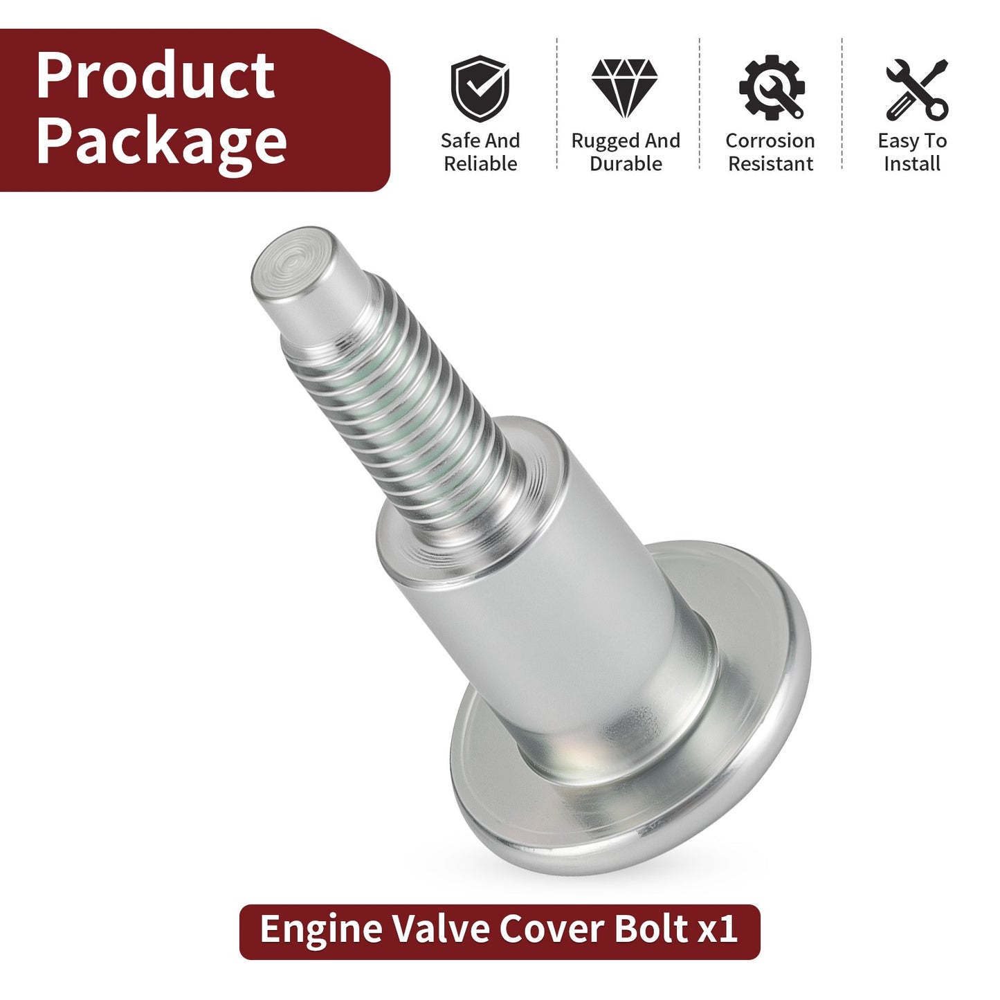 Engine Valve Cover Bolt for Polaris RZR Sportsman Ranger General (2015–2023)