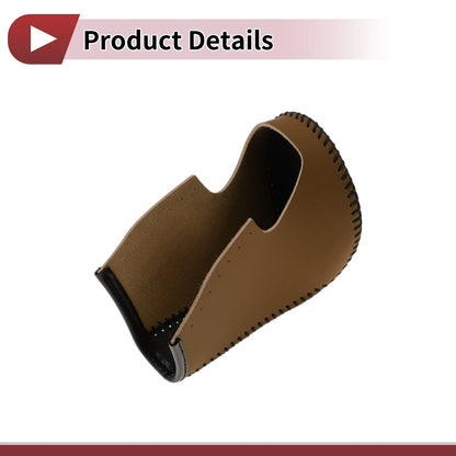 1 Pc Gear Shift Knob Cover for Honda Accord (2008–2012) Black Brown Leather