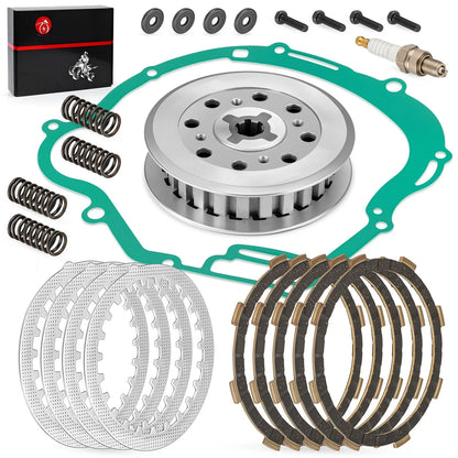Clutch Out Pressure Hub Friction Steel Plate for Yamaha TTR125E TTR125L TTR125LE (2003–2010)