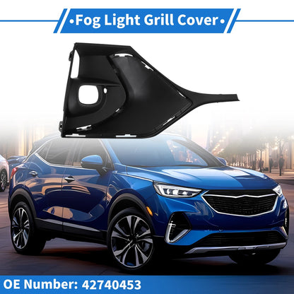 1 Pc Fog Light Grill for Buick Encore GX (2020–2023) No. 42740453 Black