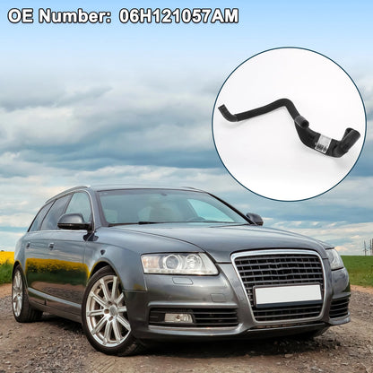 Radiator Hose Coolant Pipe for Audi A6 2.0L (2012–2015) No. 06H121057AM Rubber Black