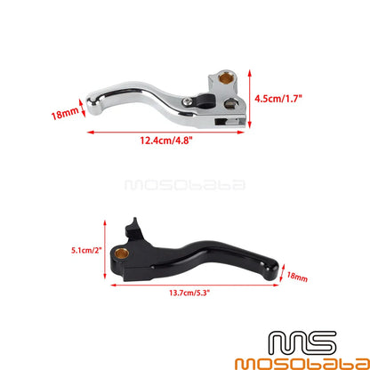 Brake Clutch Lever Guards for Harley Touring Electra Glide Road King (1996)