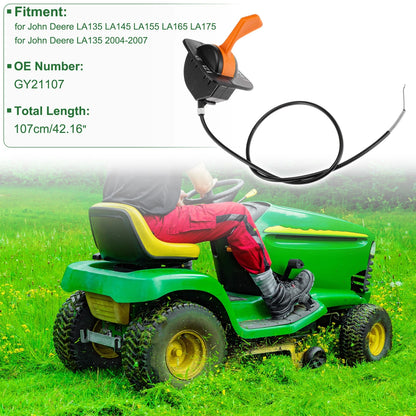 Throttle Cable for John Deere LA135 (2004–2007) GY21107