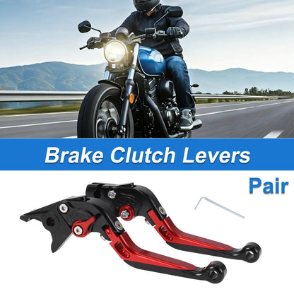 Adjustable Brake Clutch Levers for Yamaha YZF R1 (1999–2001) Black Red