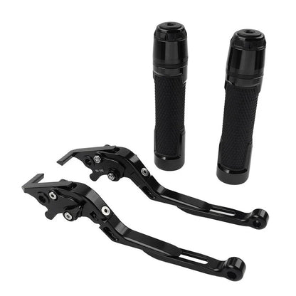 Folding Extendable Brake Clutch Levers & Handlebar Grips for BMW C650GT C600 (2012-2016)