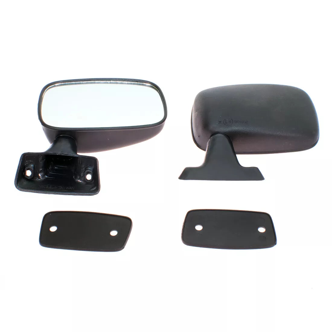 Black Door Mirrors for Toyota Hilux 1978-1984