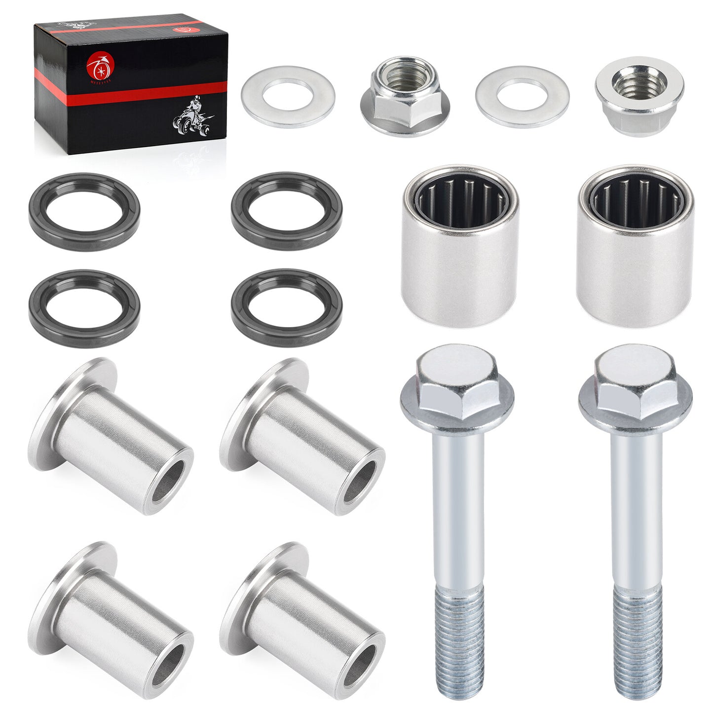 Front Upper A Arm Bushings Seal Kit for Kawasaki KFX400 (2003–2006)