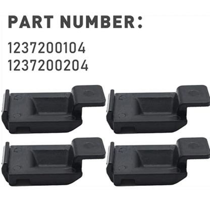 4pcs Car Door Lock Striker for Mercedes-Benz W123 240D 280E 300D (1976-1985)