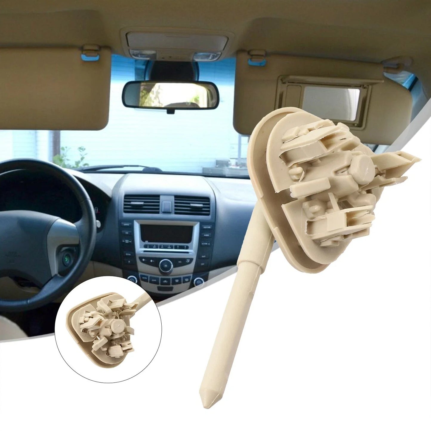 Sun Visor Clips / Rotation Shaft / Sunvisor for Car Accessories